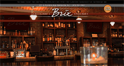 Desktop Screenshot of brixrestaurantnj.com