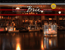 Tablet Screenshot of brixrestaurantnj.com